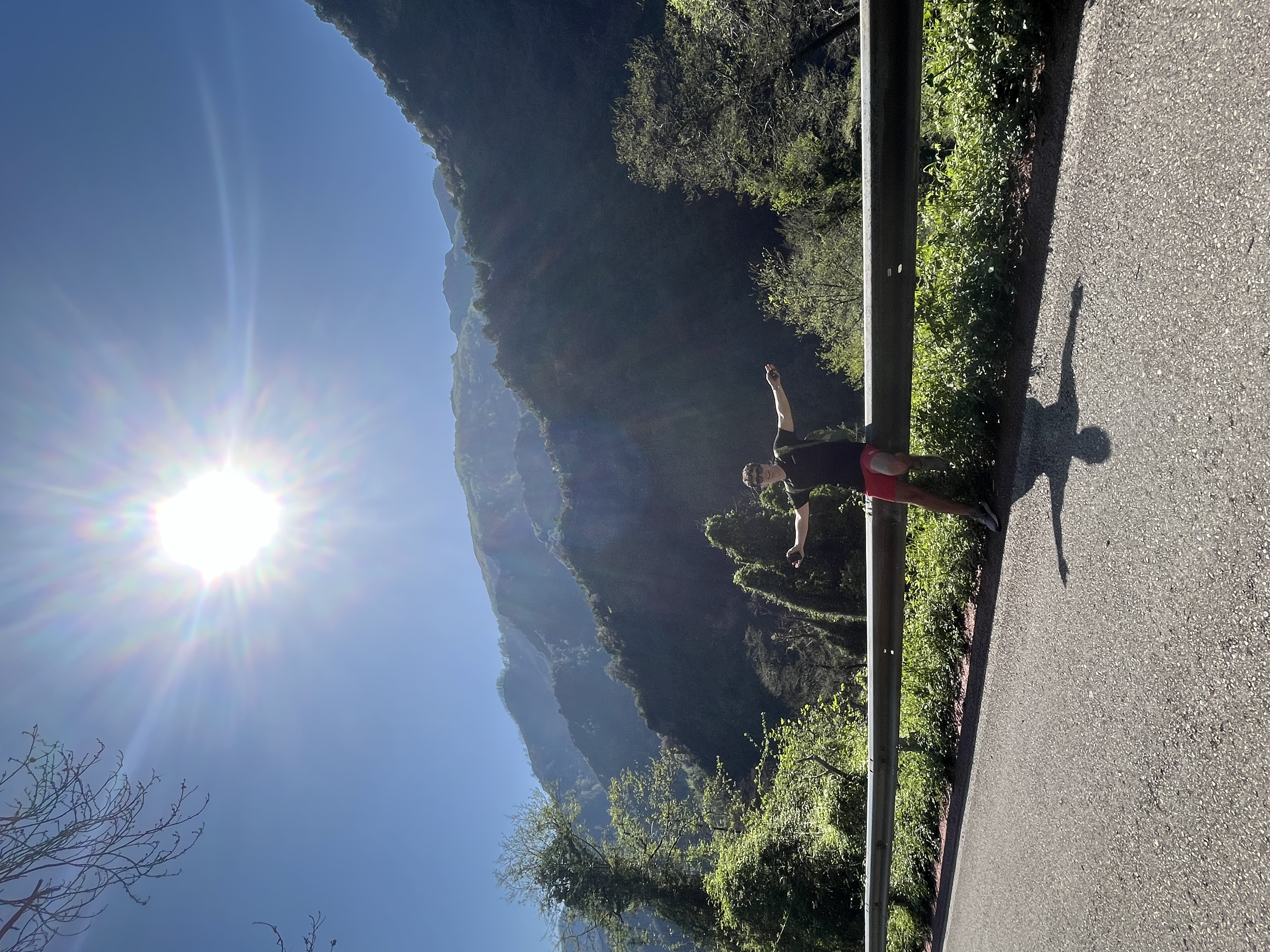 Mountain hiking